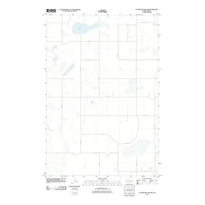 2011 Map of Coldwater Lake NW, 2011 Print