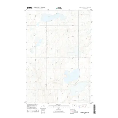 2014 Map of Coldwater Lake NW, 2014 Print