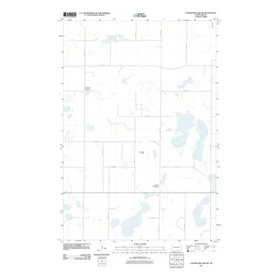 2011 Map of Coldwater Lake SW, 2011 Print