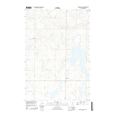 2014 Map of Coldwater Lake SW, 2014 Print