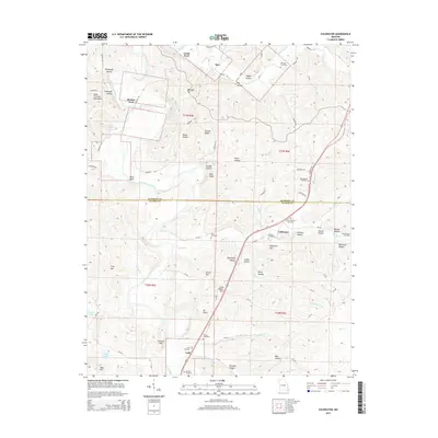 2015 Map of Coldwater, 2015 Print