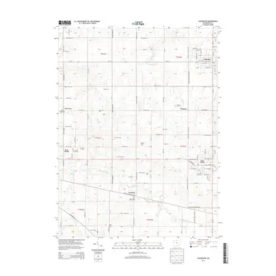 2013 Map of Coldwater, 2013 Print
