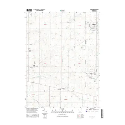 2016 Map of Coldwater, 2016 Print