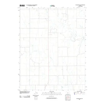 2009 Map of Coldwater NE, 2009 Print