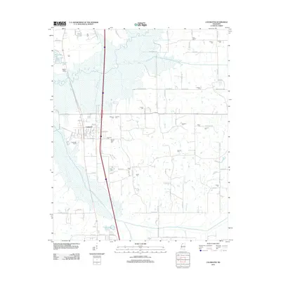2012 Map of Coldwater, 2012 Print