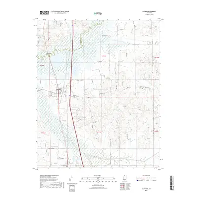 2018 Map of Coldwater, 2018 Print