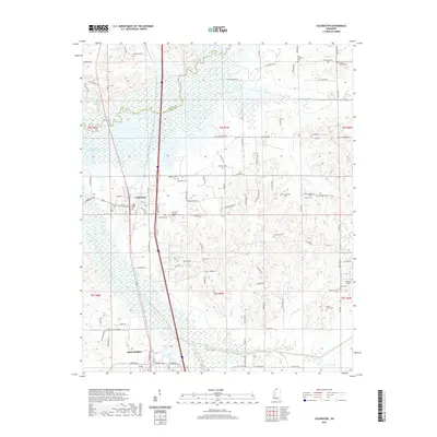2021 Map of Coldwater, 2021 Print