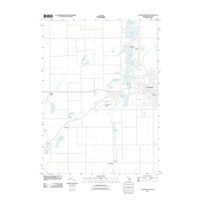 2011 Map of Coldwater West, 2011 Print