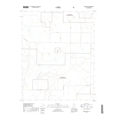 2019 Map of Coldwater West, 2019 Print