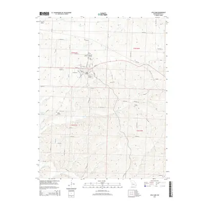 2014 Map of Cole Camp, 2014 Print