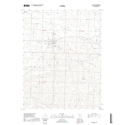 2017 Map of Cole Camp, 2017 Print