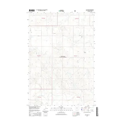 2015 Map of Cole Dam, 2015 Print
