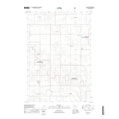 2017 Map of Cole Dam, 2017 Print