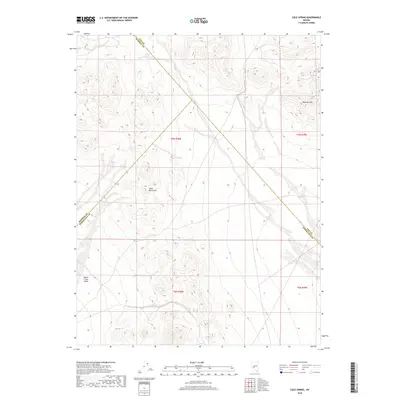 2018 Map of Cole Spring, 2018 Print