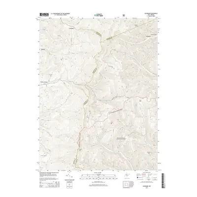 2014 Map of Colebank, 2014 Print