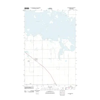 2011 Map of Coleharbor, 2011 Print