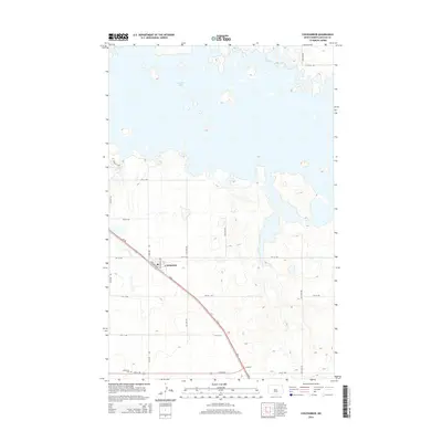 2014 Map of Coleharbor, 2014 Print