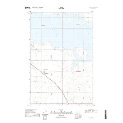 2020 Map of Coleharbor, 2020 Print
