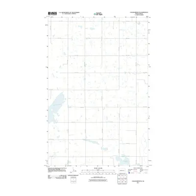 2011 Map of Coleharbor NE, 2011 Print