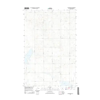 2014 Map of Coleharbor NE, 2014 Print