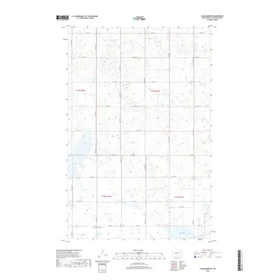 2018 Map of Coleharbor NE, 2018 Print