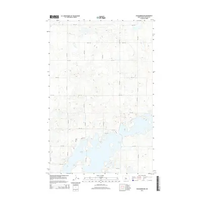 2014 Map of Coleharbor NW, 2014 Print