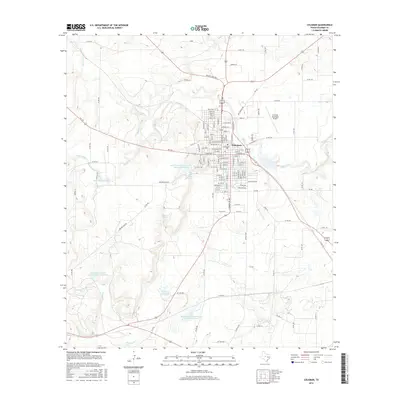 2016 Map of Coleman, 2016 Print