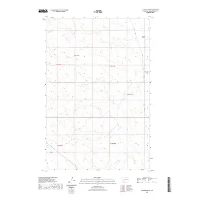 2020 Map of Coleman Coulee, 2020 Print