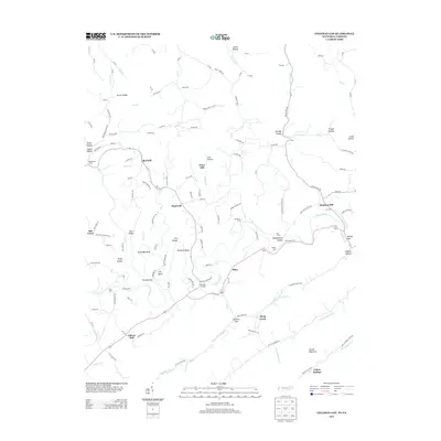 2013 Map of Coleman Gap, 2013 Print