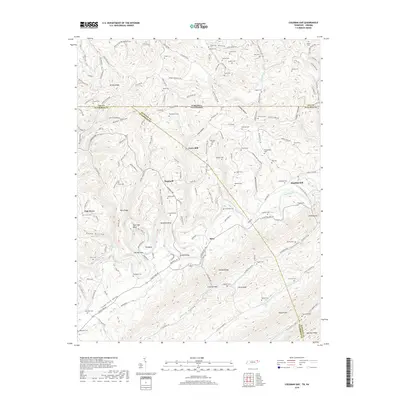 2019 Map of Coleman Gap, 2019 Print