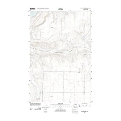 2011 Map of Coleman Hill, 2011 Print