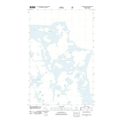 2011 Map of Coleman Island, 2011 Print