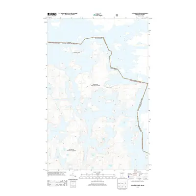 2013 Map of Coleman Island, 2013 Print