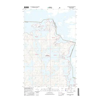 2016 Map of Coleman Island, 2016 Print