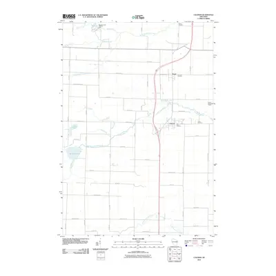 2010 Map of Coleman, 2010 Print