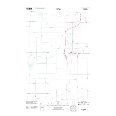 2013 Map of Coleman, 2013 Print