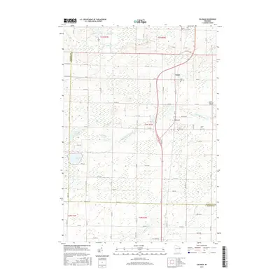 2015 Map of Coleman, 2015 Print