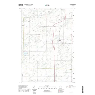 2018 Map of Coleman, 2018 Print