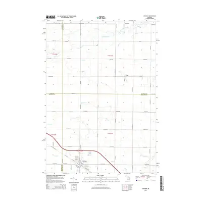 2014 Map of Coleman, 2014 Print