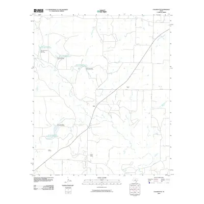 2010 Map of Coleman NE, 2010 Print