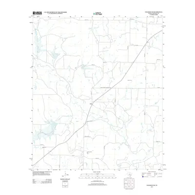 2012 Map of Coleman NE, 2012 Print