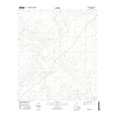 2016 Map of Coleman NE, 2016 Print