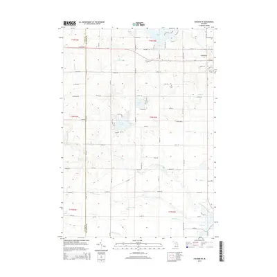 2014 Map of Coleman NE, 2014 Print