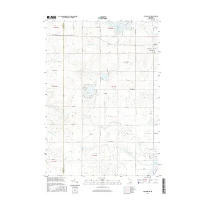 2017 Map of Coleman NE, 2017 Print