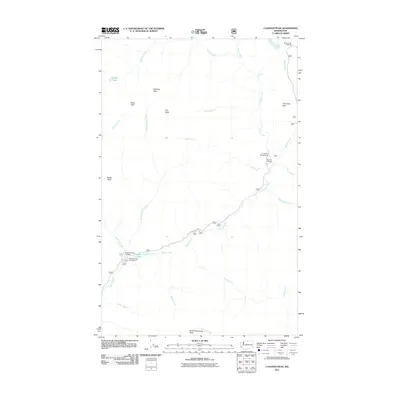2011 Map of Coleman Peak, 2011 Print
