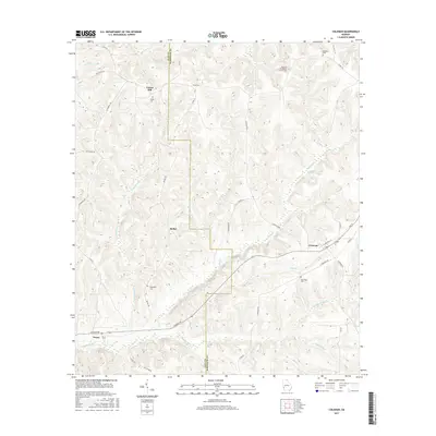 2017 Map of Coleman, 2017 Print
