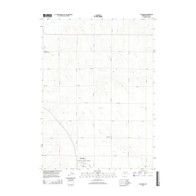 2014 Map of Coleridge, 2014 Print