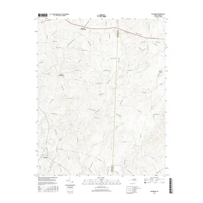 2016 Map of Coleridge, 2016 Print