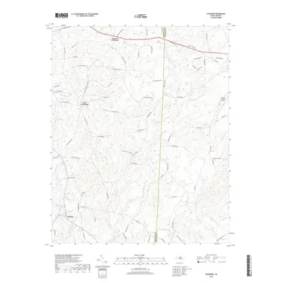 2019 Map of Coleridge, 2019 Print