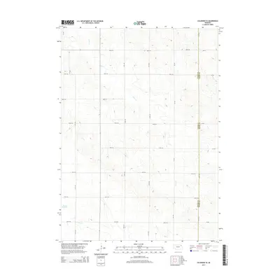 2014 Map of Coleridge SE, 2014 Print